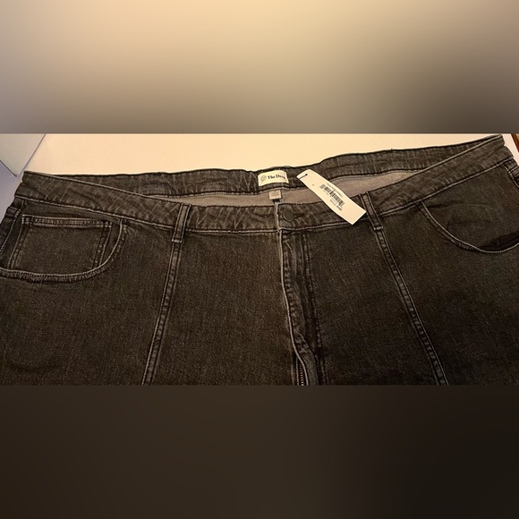 The Drop Size 42 (US 34W) Stone Washed Wide Leg Jeans - Picture 10 of 10